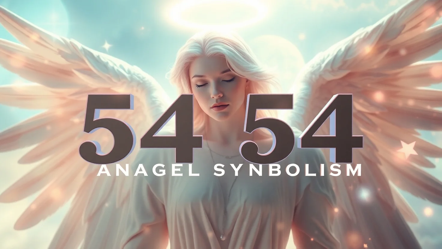 5454 Angel Number - Symbolism and Spiritual Guidance!