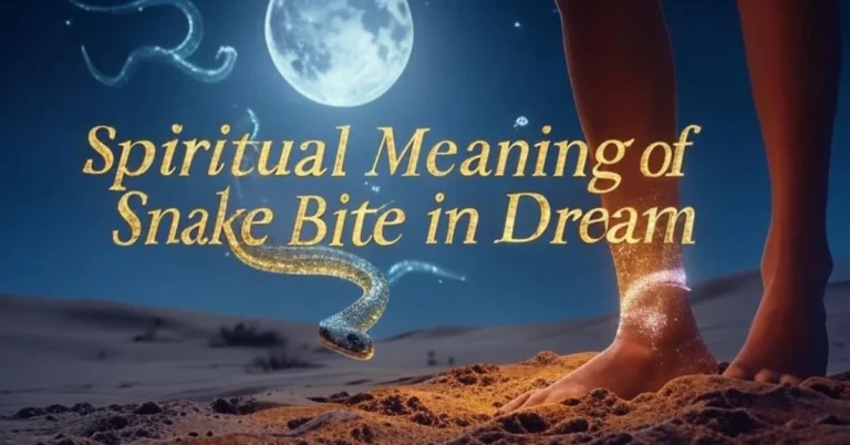 Awaken by Bite - Spiritual Meaning of Snake Bite in Dreams!