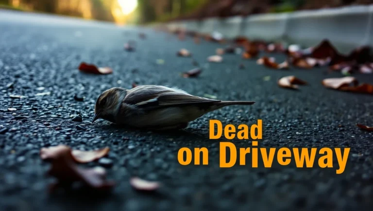 Dead Bird Omen - Spiritual Meanings and Symbolism!