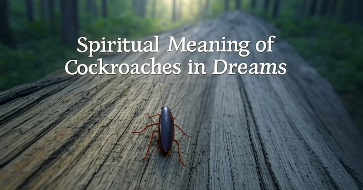 Discover the Spiritual Meaning of Cockroaches in Dreams!