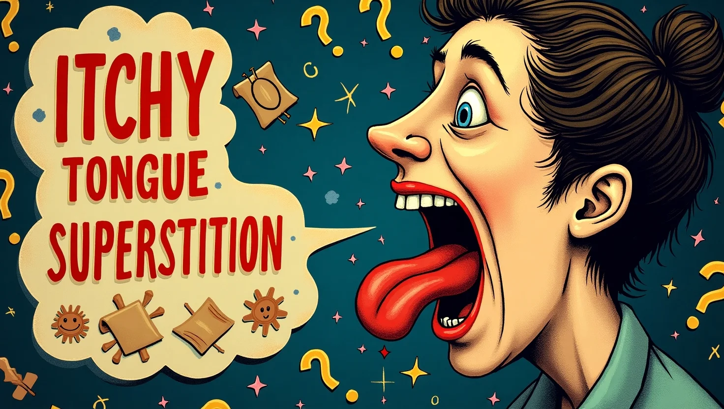 Itchy Tongue Superstition - Fact or Fiction!