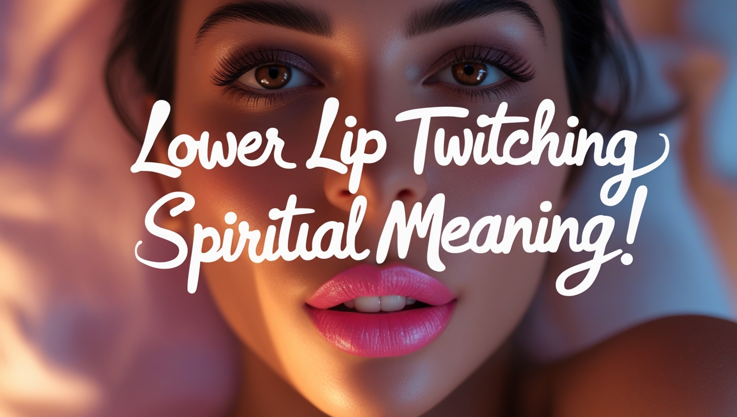 Lower Lip Twitching Spiritual Meaning - Key Signs!
