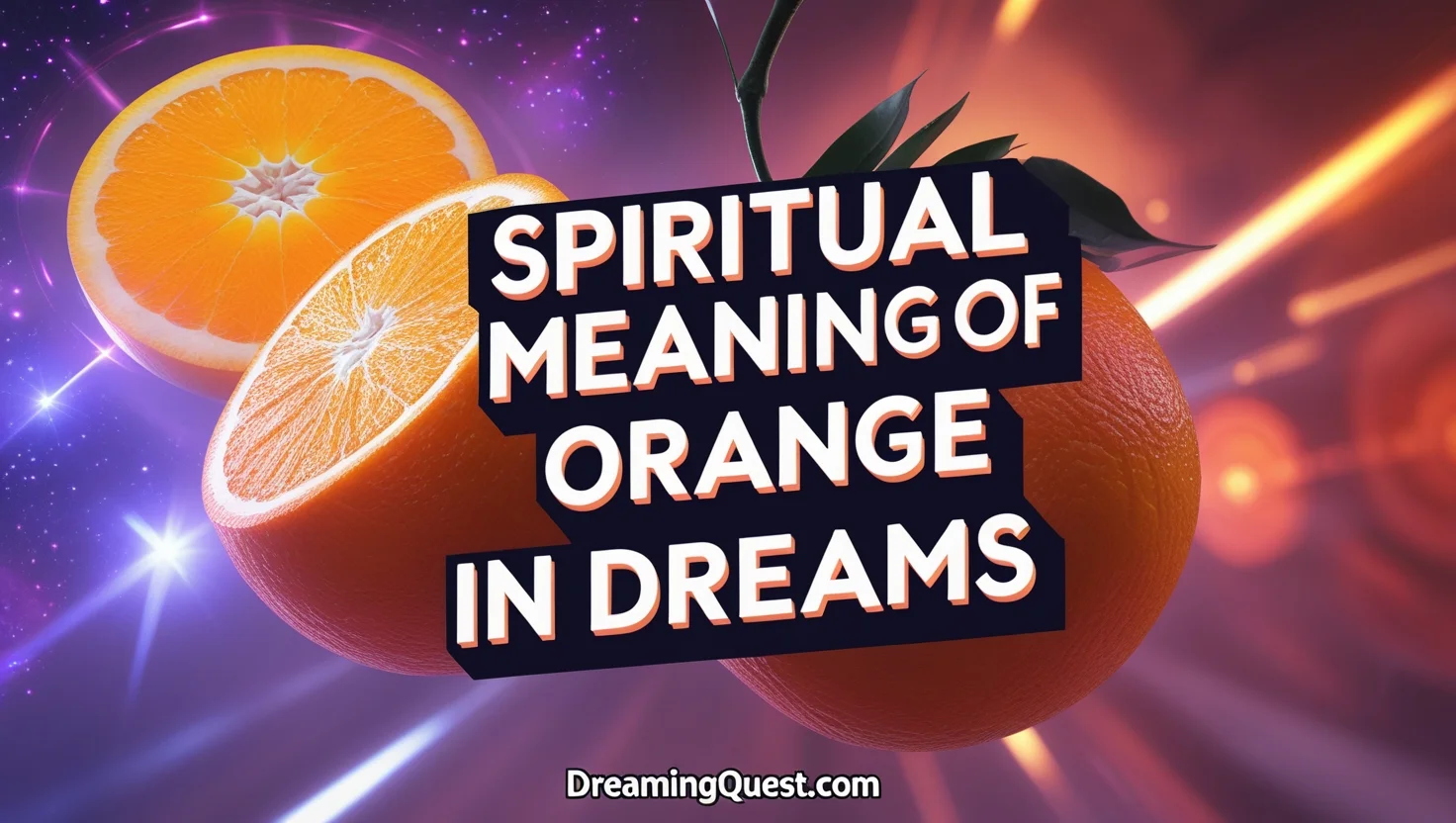 Spiritual Meaning of Orange Dreams - What this Color Says!