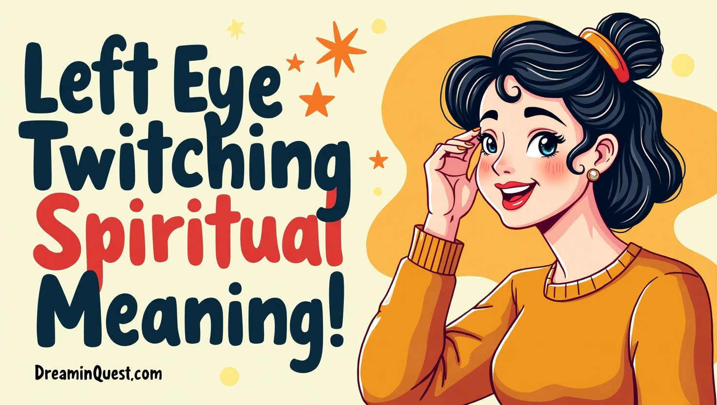 Left Eye Twitching Spiritual Meaning!