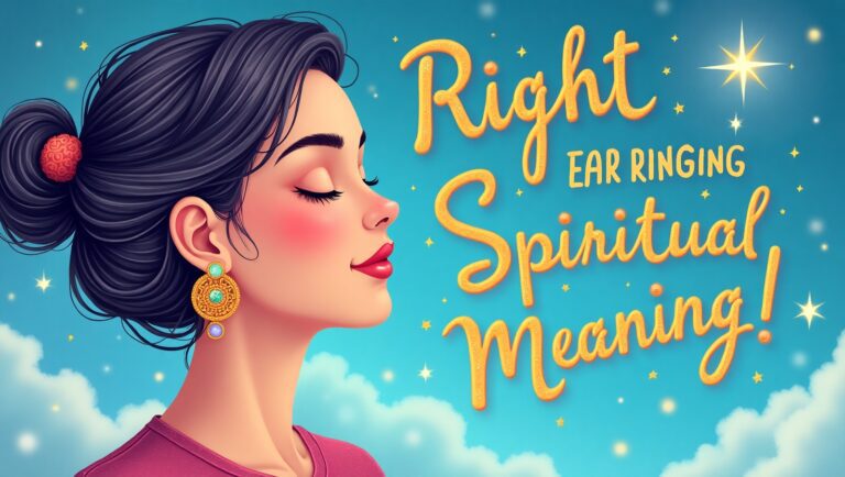 Right Ear Ringing Spiritual Meaning - Cosmic Wake-Up Call!