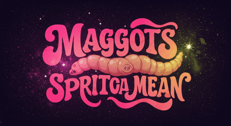 Spiritual Meaning of Maggots - Life and Transformation!